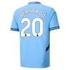 Maglia ufficiale Manchester City Bernardo 20 Casa 2024-25 per Bambino